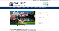 Desktop Screenshot of dwellinginmobiliaria.com